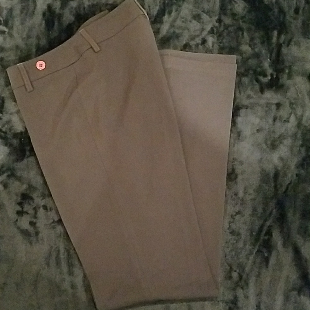Gorgeous Morgan slacks dark chocolate brown